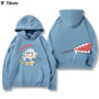 Hololive VTuber Gawr Gura Cosplay Hoodie sweatshirts y2k clothes New Man Women hoodie Harajuku autumn/winter Boy girl hoodies