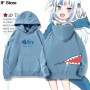 Hololive VTuber Gawr Gura Cosplay Hoodie sweatshirts y2k clothes New Man Women hoodie Harajuku autumn/winter Boy girl hoodies