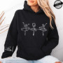 Dance Girls Print Hooded Sweatshirts Women Pullover Hoodie Sweatshirts Cozy Tops Women Hoodies Dancing Girl Sudadera Moletom