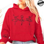 Dance Girls Print Hooded Sweatshirts Women Pullover Hoodie Sweatshirts Cozy Tops Women Hoodies Dancing Girl Sudadera Moletom