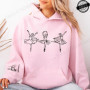 Dance Girls Print Hooded Sweatshirts Women Pullover Hoodie Sweatshirts Cozy Tops Women Hoodies Dancing Girl Sudadera Moletom
