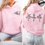 Dance Girls Print Hooded Sweatshirts Women Pullover Hoodie Sweatshirts Cozy Tops Women Hoodies Dancing Girl Sudadera Moletom