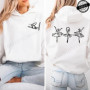 Dance Girls Print Hooded Sweatshirts Women Pullover Hoodie Sweatshirts Cozy Tops Women Hoodies Dancing Girl Sudadera Moletom