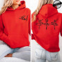 Dance Girls Print Hooded Sweatshirts Women Pullover Hoodie Sweatshirts Cozy Tops Women Hoodies Dancing Girl Sudadera Moletom