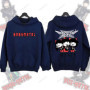 Babymetal Japanese Printed Street Fashion Top Women's Autumn and Winter Hoodie Hot Sale Harajuku Popular Loose Pullover