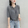 Cardigan Women Solid Thin Summer Short Sleeve All-match Ulzzang Fashion Chic Casual Elegant Female Daily Retro New Simple O-neck