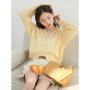 CHIC VEN Female Cardigan Loose Casual Mohair Hollow Knitted Sweaters Female Short Jumpers Spring Summer 2025 Tops