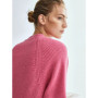 Ethereal MD 2026 YAZHIMEI spring new style of Women's casual PINK rib knit top cardigan