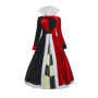 Halloween Queen of Hearts Costume Alice in Wonderland Dress Women Adult Sexy Poker Queen Cosplay Halloween Fancy Dress Plus Size