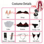 2026 New My Dress up Darling Marin Kitagawa Rizu Kyun Cosplay Costume Anime Devil Red Cosplay Costume Accessory for Women