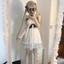 Anime Yosuga No Sora Kasugano Sora Cosplay Costume Girl Sweet Lolita Dress Pajamas Summer Nightgown Ruffle Nightwear Clothes