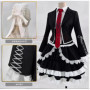 Anime Celestia Ludenberg yasuhiro taeko Danganronpa Cosplay Costume Gothic New Dress Halloween Party Girl Sweet Coat Suit
