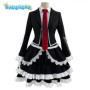 Anime Celestia Ludenberg yasuhiro taeko Danganronpa Cosplay Costume Gothic New Dress Halloween Party Girl Sweet Coat Suit