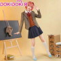 IN STOCK Sayori Natsuki Yuri Monika Cosplay GAME Doki Doki Literature Club【S-XXL】DokiDoki-R Women Uniform Plus Size