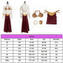 Leia Princess Cosplay Sexy Slave Dress Costume Women Space Battle FantasyDisguise Bikini Outfits Halloween Carnival Party Suit