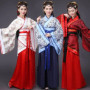 Women Hanfu Top Skirt 2 Piece Set Costume Uniform Ropa Cosplay Ethnic Princess Tang Suit Woman Traditional Chinese Clothing