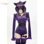 Gengar Cosplay Costume Halloween Christmas Comic size S-XL Plus Size Game Poke mon Newly Dress Exquisite Purple plush Dress