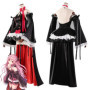 XQAnime Seraph of The End Krul Tepes Cosplay Costume Vampire Black Red Lolita Dress Wig Adult Woman Sexy Halloween Carnival Suit
