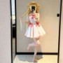 Anime Off Monster Season Oshino Shinobu Cosplay Costume Women Summer Dress Daily Clothing Carnival Uniform Clothes