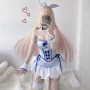 Anime My Dress Up Darling Kitagawa Marin Cosplay Costume Girl Blue Dress Cute Sexy Bunny Girl Uniform Halloween Clothes Outfit