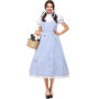 Halloween Costume Fairy Tale The Wizard Of Oz Actress Dorothy Alice Dress