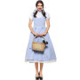 Halloween Costume Fairy Tale The Wizard Of Oz Actress Dorothy Alice Dress
