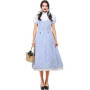 Halloween Costume Fairy Tale The Wizard Of Oz Actress Dorothy Alice Dress