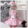 Halloween Adult Costume Women Nurse Costumes Suit Pink Japan Pure Lust Role Play Sexy Doctor Nurse Skirt for Female 2025 New
