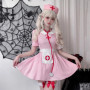 Halloween Adult Costume Women Nurse Costumes Suit Pink Japan Pure Lust Role Play Sexy Doctor Nurse Skirt for Female 2025 New