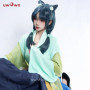 IN STOCK UWOWO Maomao Cosplay Anime The Apothecaryy Diariess Maomao Frog Green Hanfu Style Hunt Cosplay Costume New suit