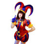Pomni Cosplay Costumes Clown Uniform Anime The Amazing Hat With Gloves Socks Christmas Halloween Party Costumes