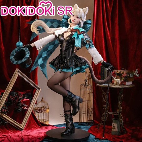 【Ready for Ship】Lynette Cosplay Costume Game Genshin Impact DokiDoki-SR Women Cute Cosplay Fontaine Lynette Cosplay Women