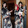Women Japanese Traditional Yukata Haori Kimonos Cosplay Blouse Gown Female Summer Fashion Photography Clothes Party Dress Kimono