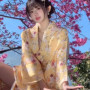 Women Japanese Traditional Yukata Haori Kimonos Cosplay Blouse Gown Female Summer Fashion Photography Clothes Party Dress Kimono