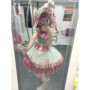 Lolita Sweet Green and Pink Cute Princess Dress New 2026 Spring and Summer Birthday Party Elegant Maid Cos Dresses Women