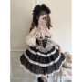 Japanese Style Original Design Lolita Dress Jsk Suspender Dress for Women Summer Black Lolita Dress 2026 New