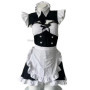 Lolita Amine Maid Cosplay Clothes Black Kawaii French Dress Woman Waitress Party Stage Costumes Japanese Porno Club Temptation