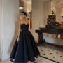 Customized Sleeveless Evening Dress Floor-length Sweetheart Ruched Prom Dresses Formal Occasion Ruffles Party Gown Robe Soiree