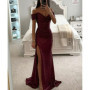 2026 Women's Luxury High Split Club Party Evening Dress Sexy Banquet Slim Waisted Female Dress Elegant V-Neck Slim Long Dress