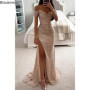 2026 Women's Luxury High Split Club Party Evening Dress Sexy Banquet Slim Waisted Female Dress Elegant V-Neck Slim Long Dress