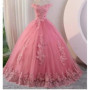Plus SIZE New Blue Quinceanera Dresses Sweet Flower Party Dress Luxury Lace Ball Gown Classic Boho Vestidos for Girls Vestidos