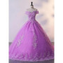 Plus SIZE New Blue Quinceanera Dresses Sweet Flower Party Dress Luxury Lace Ball Gown Classic Boho Vestidos for Girls Vestidos