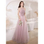 Luxury High Quality Pink Evening Dress 2026 For Prom Birthday Socialite Senior Specical Vestidos Party Dress For Women