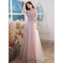 Luxury High Quality Pink Evening Dress 2026 For Prom Birthday Socialite Senior Specical Vestidos Party Dress For Women