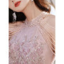 Luxury High Quality Pink Evening Dress 2026 For Prom Birthday Socialite Senior Specical Vestidos Party Dress For Women