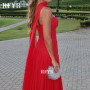 RFYR Red Prom Dress with Layers Party Dress with Scarf Evening Dress A Line Celebrity Gala Dress vestidos de fiesta Customized