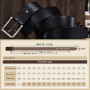 DINISITON 2019 High Quality Genuine Leather Men Designer Belt Brand Strap Fashion Pin Buckle Jeans Casual Male Metal Homme