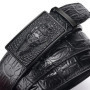 Genuine Leather Belt For Man Top Quality Luxury Famous Brand Male Belts Automatic Buckle Mens Crocodile Pattern Strap ZD2137