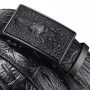 Genuine Leather Belt For Man Top Quality Luxury Famous Brand Male Belts Automatic Buckle Mens Crocodile Pattern Strap ZD2137