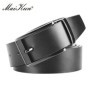 Maikun Men's Leather Belts for Men Luxury Brand Strap Male Belt for Men Vintage Pin Buckle Belt